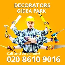 Gidea Park painting decorating services RM2